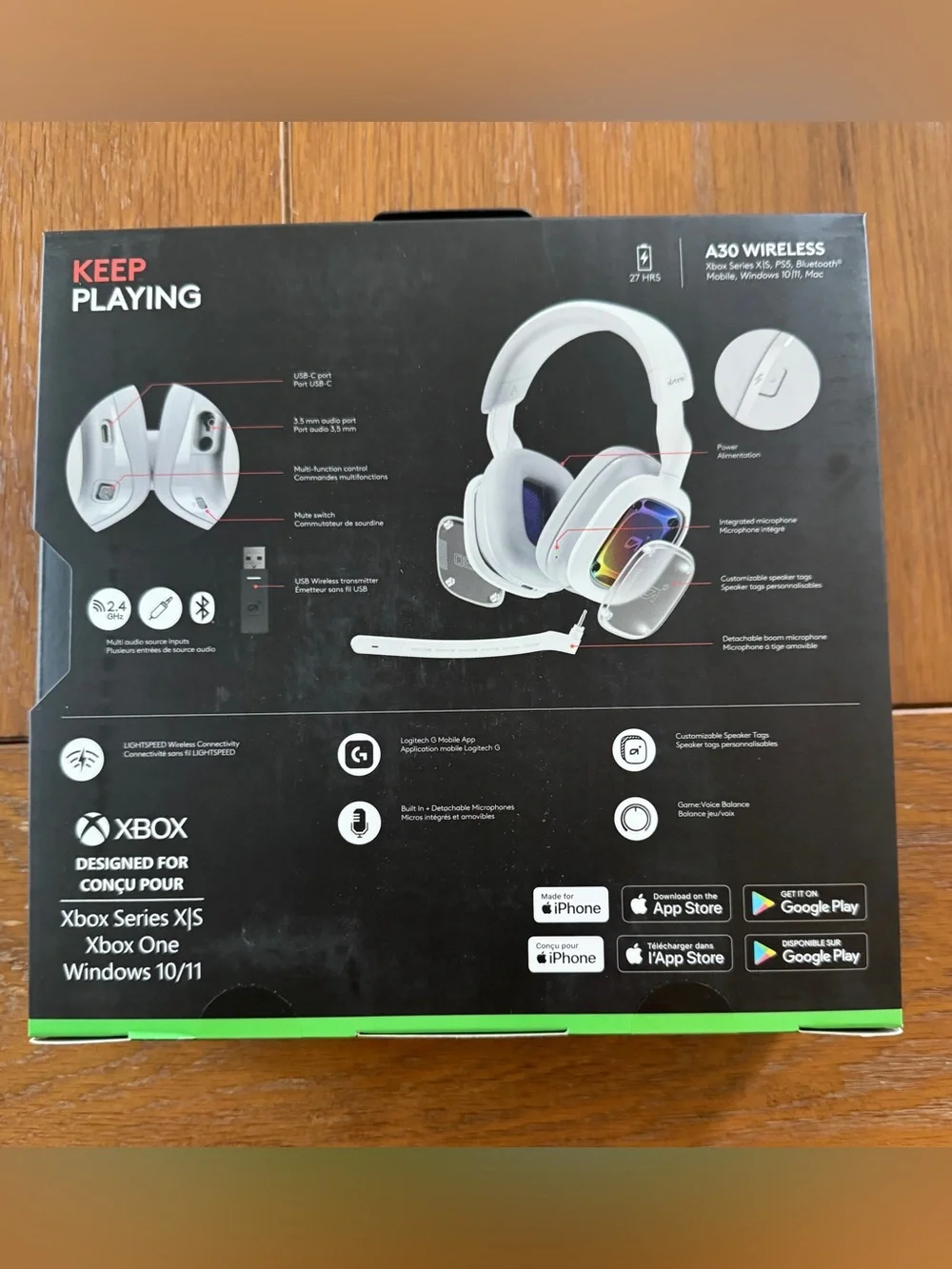 Logitech new box